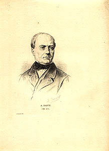 Portrait de A. Barye 1795-1875