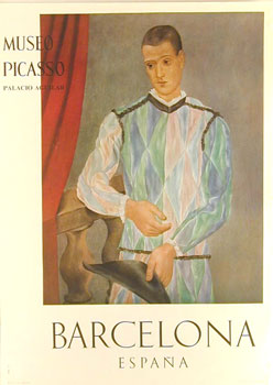 Arlequin 1917 - Museo Picasso - Barcelona suite