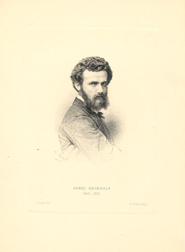 Portrait de Henri Regnault 1843-1871