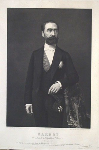 Carnot. Président de la République 1887