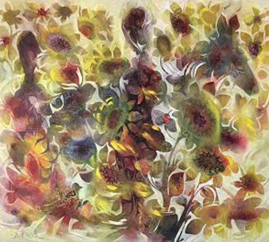 Sunflower Field -  On Canvas