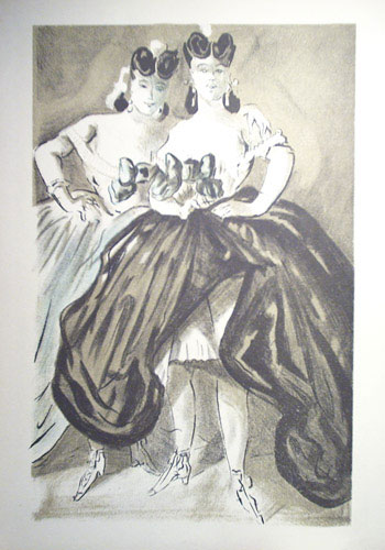Portrait -Femme debout - Deux Femmes  - Double-sided - Verve
