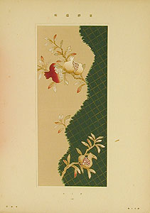 *Design for Kimonos woodcut 2