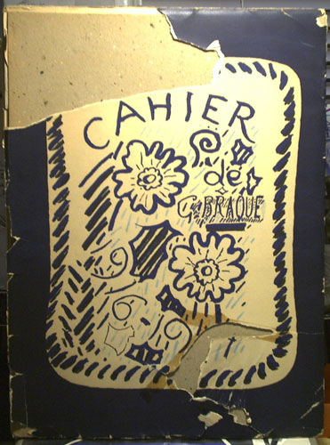 Cahier de Georges Braque 1917-1947. DLM