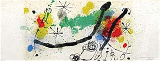 * Joan Miro by Walter Erben, with original lithograph
