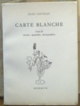 Jean Cocteau. Carte Blanche.