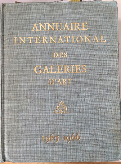 Annuaire International des Galeries d'Art