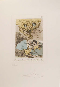 Les Caprices de Goya  Plate #19