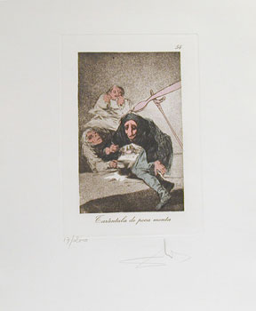 Les Caprices de Goya  Plate #54