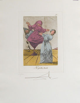 Les Caprices de Goya  Plate #74