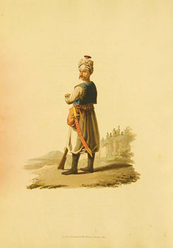 * Janissary. Plate 5 - Military Costume of Turkey