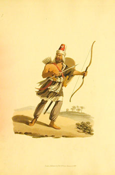 * Janissary of Arabia Felix. Plate 7 - Military Costume of Turkey