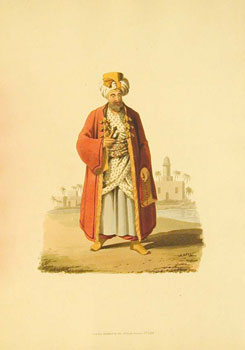* Bey. Plate 12 - Military Costume of Turkey
