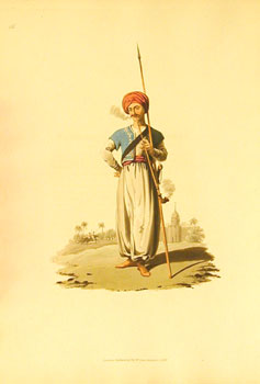 * Mameluke of the Grand Seignior. Plate 16 - Military Costume of Turkey