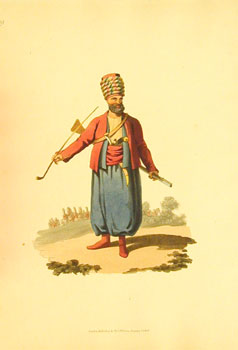 * Spahi. Plate 19 - Military Costume of Turkey