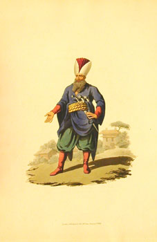 * Officer of Police. Plate 30 - Military Costume of Turkey