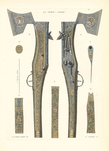 *Arme de luxe, 1560-1580. Planche 4