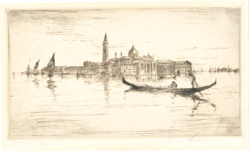 * Venice, Grand Canal, Gondolier