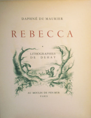 Daphne du Maurier - Rebecca