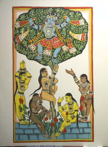 Art from India - Hindu Dieties-Hinduism -The Indian Pantheon Suite of 8 Verve