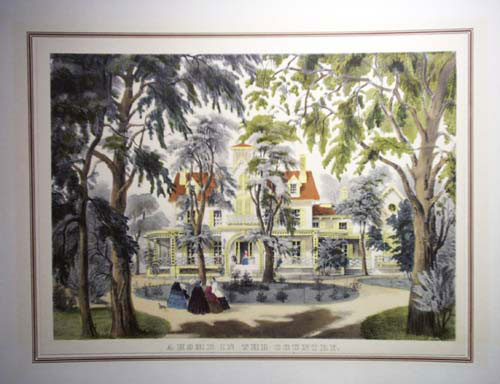 Set of 3 Hand-colored Lithographs