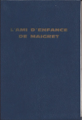 L'Ami d'enfance de Maigret by Georges Simenon