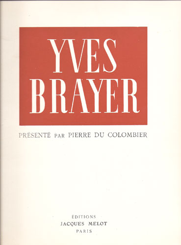 * Yves Brayer by Pierre du Colombier - 20 plates