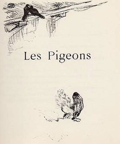 22 Lithographs for Histoires Naturelles