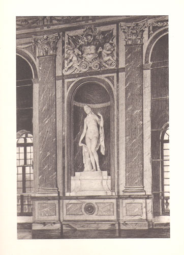 * Versailles. La Galerie des Glaces, statue de Vénus. Pl.9
