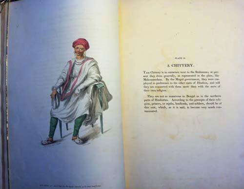 The Costume of Indostan  (60 plates)
The Costume of Indostan