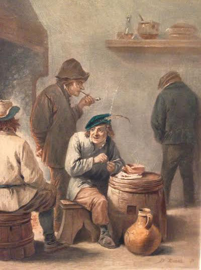 Smokers in a Tavern