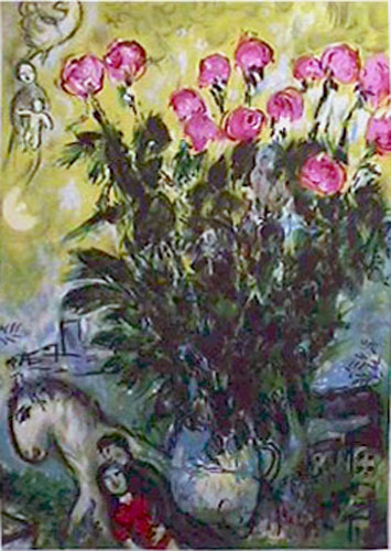 Marc Chagall - Les Roses