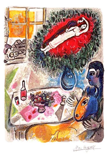 Marc Chagall - Rêverie