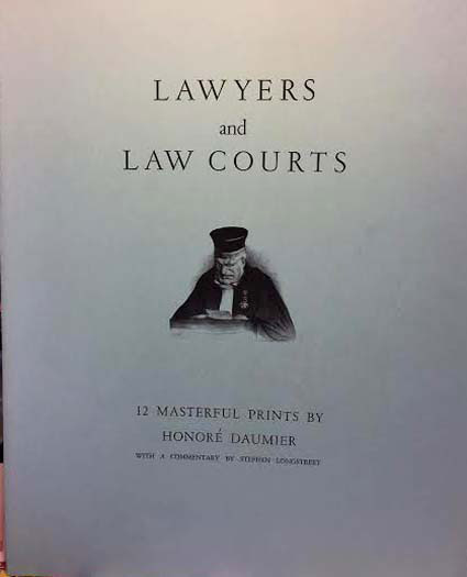 Lawyers and Law Courts - Portfolio with 12 plates