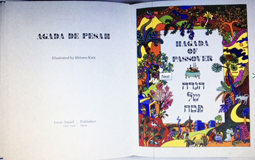 Agada de Pesah / Hagada of Passover (Ladino)