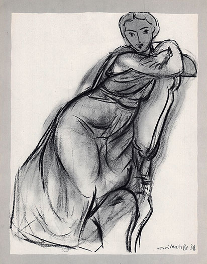 Femme Assise / Seated Nude