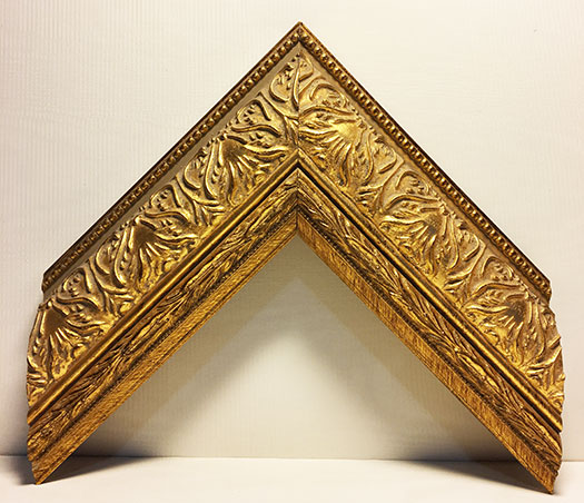 Moulding 8483  Traditional Gold Ornate. Width 2.50