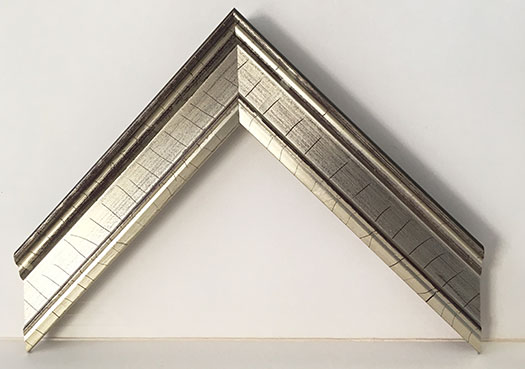 Moulding 10508 Contemporary Silver. Width 1.40