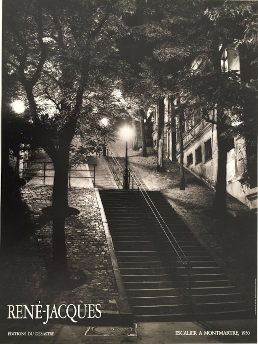 * Escalier à Montmatre, 1950 Editions du Désastre