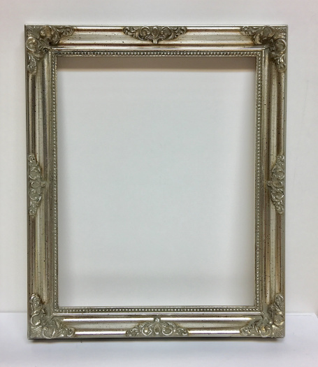 Wood Frame 5680 Width 1.25 in. Antique Ornate Silver Finish 10x8 in. NEW!