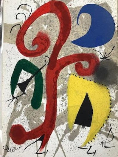 * HOMMAGE A TERIADE - Collectif - First Edition - Frontispiece by Joan Miro.