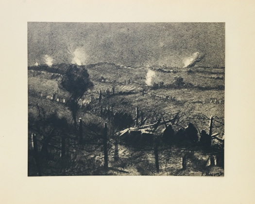 * Attaque de nuit - La Bataille de l'Yser - October 1914