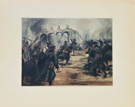 * Un bataillon du 9e de ligne - La Bataille de l'Yser - October 1914