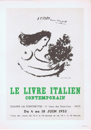 In Italy/1953. Plate 4. Affiche