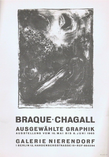 Galerie Nierendorf/1965. Plate 6. Affiche