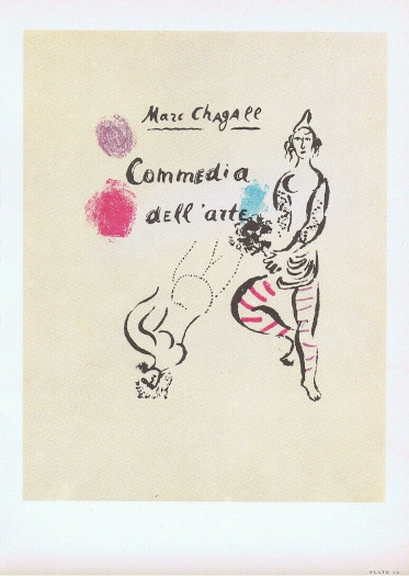 Comedia dell'arte/1957. Plate 12. Affiche