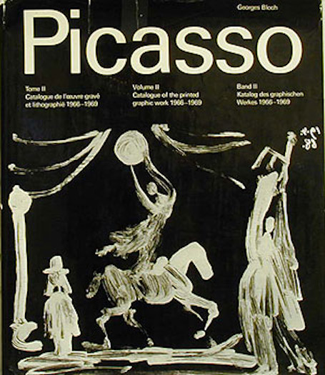 * Catalogue de l'oeuvre gravé Volumes # I, 2 and 4 by Georges Bloch