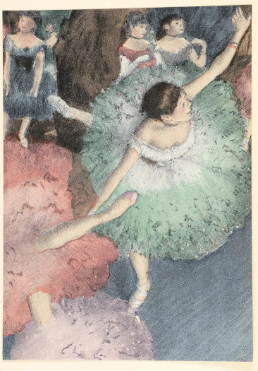 * Paul Valèry. Degas Dance Drawing. With 4 tipped-in hand-colored plates