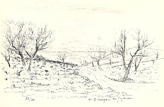 * Dessins 1900-1970. DeLuxe Edition book with One original Signed Lithograph